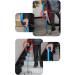 Canes Scalable Walking Stick Healthcare Aluminum Walking Aid Four-Legged Anti-Shock Elderly Crutches with Light for Outdoor Climbing Run forward - Buy Online on GoSupps.com