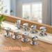 SAFELON Transparent Safety Door Knob Covers - 4 Pcs Childproof Locks in Clear-Black - Buy Online on GoSupps.com