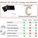 Vicmag Copper Magnetic Rings for Arthritis Pain Relief - 99.99% Pure Copper Adjustable Size Gift Box Included | Tricolor & Silver Matt Design for Men & Women - Buy Online on GoSupps.com