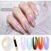 Chrome Nail Powder Chameleon Metallic Nail Art Pigment Powder Iridescent Pigment Pearly Highlight with Sponge Stick for Wedding nail glitter powder - Buy Online on GoSupps.com