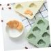 IMIKEYA Kitchen Tools 12 Pcs Footprint Baking Mold Tool Handmade Soap Child Silica Gel Kitchen Tool 15.8X13.2X1.5CMx3pcs Assorted Colorx3pcs - Buy Online on GoSupps.com