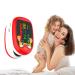 Pulse Oximeter for Kids (2-12) | Rechargeable Oxygen & Heart Monitor | Portable Fingertip Blood Oxygen Meter (Red - Buy Online on GoSupps.com