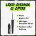 SANTE Naturkosmetik Liquid Eyeliner 02 Coffee with valuable organic castor oil vegan kajal with precise tip longlasting formula for an expressive look dark brown 35 ml 02 coffee 35 ml 1er Pack - Buy Online on GoSupps.com