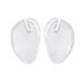 2Pairs Silicone Toe Pads for Shoes Women Men Non-Slip Forefoot Insert Foot Pads for High Heels Sandals Flip Flops Gel Shoe Insoles(Style B)