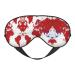 World Map Print Unisex Sleep Mask Double-Sided Eye Mask Ideal for Sound Sleep and Skin Care