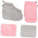 Housoutil 1 Set Gloves Foot Skin Feet Care Prodcut Paraffin Wax Mitt Grooming Glove Wax Insulated Foot Cover Gel Removing Tool Boots Washable Insulation Cover Fabric Pink - Buy Online on GoSupps.com