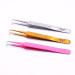 Silver 90 Degree Volume Eyelash Extension Tweezers for Mega Volume & Classic Lash Techniques - Buy Online on GoSupps.com