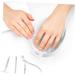 Mikinona Lot de 2 bols de manucure pour tremper les - Bol de polissage pour - Bol pour retirer le gel - de dissolvant de de trempage - Plateau pour le nail - Buy Online on GoSupps.com