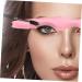 NOLITOY 2pcs Silicone Beauty Ruler Eye Shadow Eyeliner Guide Stencils Eyeliner Guide Makeup Tool Make up 15X4.15CM Pink-1 - Buy Online on GoSupps.com