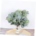 Zerodeko 12pcs Simulated Eucalyptus Leaves Party Decors Real Touch Green Leaf Home Decor Home Plant Decors Vase Floral Arrangement Greenery Decor Faux Plastic Fake Plant Wedding - Buy Online on GoSupps.com