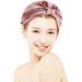 Silk Bonnet for Sleeping 100% Mulberry Silk Sleep Cap Breathable Adjustable Satin Sleep Cap with Elastic Tie Band Night Cap Silk Bonnet for Curly Hair(Pink)