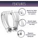 Jolatte 6 Anti Snoring Stopper Set - Chin Strap, Magnetic Nose Clip for Snore Relief - Effective Snoring Solution - Anti Snore Devices - Buy Online on GoSupps.com