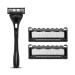 King of Shaves 5-Blade Razor with Precision Trimmer & 2-Cartridges NOT Compatible with AZOR 4 or 5 Clear Razor & 2 Cartridges