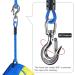 Dolibest Heavy Duty Tow Rope for Water Sports - 20 Blue Towable Connector with Stainless Steel Hook - Buy Online on GoSupps.com