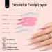 Beetles French Press On Nails - Medium Almond White Nude Soft Gel Glue-On Kit | All Season 12 Sizes | Perfect Gift for Nail Lovers - Buy Online on GoSupps.com