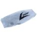 Multifunctional scarf grey mottled with Leader logo