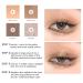 AMY S DIARY Eyeshadow Palette - 4 Colors Glitter Makeup | Waterproof Nude Pink Silver Brown Shimmer Eyeshadow - Buy Online on GoSupps.com