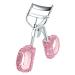Bling Rhinestone Eyelash Curlers Stainless Steel with Silicone Natural and Long Lasting Eyelash Fit for All Eye Shape Curved Lash Curler for Daily Makeup (Pink)