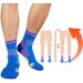 2023 Upgraded Far Infrared Schorl Titanium Ion Heightening Booster Socks - Black-2 Medium Size - Buy Online on GoSupps.com