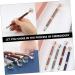 FOMIYES 3pcs Embroidery Pen Makeup Pen Makeup Supply 3 Head Needle Pen With Diamond 3d Sketch Pen - Buy Online on GoSupps.com