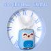 Kids Electric U Shaped Toothbrush | Sonic Toothbrush for Ages 2-7 | 4 Soft Brush Heads & 6 Cleaning Modes | Rechargeable 360 Degree Cleaning - Baby Blue - Buy Online on GoSupps.com