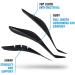 Protalus H-75 Heel Series - Women's Size 8-8.5 | Patented Stress Relief Insoles for Heels | Anti-Fatigue & Comfort | Improve Alignment - Buy Online on GoSupps.com