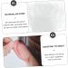 COHEALI 60pcs Elf Ear Stickers - Silicone Vertical Ear Tape for Small Face Orthotics - Transparent 3.7x1.6cm - Buy Online on GoSupps.com