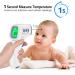 Non-Contact Digital Infrared Forehead Thermometer for Adults and Children - Instant Accurate Reading with Fever Alarm - Purple - Buy Online on GoSupps.com