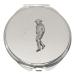 Cow Girl Compact Mirror Handbag Gift With Free Engraving 84