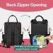 Babbleroo Multifunctional Diaper Bag Backpack - Large Baby Bag with Diaper Pad Stroller Belt & Pacifier Bag - Black Apricot - International Shipping - Buy Online on GoSupps.com