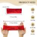 ORYOUGO Fashion Elastic Headband - Stretchy Solid Color Criss Hairband for Girls - Turban Knotted Rabbit Hair Band in Red - Buy Online on GoSupps.com