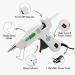 Krightlink Mini Hot Glue Gun Kit with 30 Glue Sticks - High Temp for School Crafts and DIY Arts - 20w - Buy Online on GoSupps.com