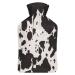 Hot Water Bottle With Lid Animal Skin Print Rubber Hot Water Bag For Pain Relief Cramps Foot Warmer Hot And Cold Therapy