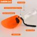 Large Dog Water Bottle - 24oz Portable Pet Water Bottle for Travel | Safe Spout Perfect for All Dog Breeds - Orange - Buy Online on GoSupps.com
