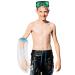 SUPERNIGHT Kids Waterproof Cast Cover - Full Arm Protector for Bathing and Showering Watertight Bandage Sleeve for Arm Wrist Elbow and Hand Injuries (Long Length)