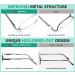 Eyekepper 5-Pack Rectangle Metal Half-Rim Reading Glasses | Spring Hinges +2.5 +2.50 | Computer Readers | International Shipping - Buy Online on GoSupps.com