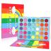 35 Rainbow Colors Eyeshadow Palette Matte and Glitter High Pigment Eye Shadow Power Brights Colorful Eye Cosmetic Makeup Pallet(35 Colors) 35 colors 03