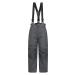 Mountain warehouse raptor children ski pants-two pockets snow festival removable straps ankle opening reinforced knees-boys and girls winter dark gray 2-3 years
