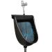 Wall Mount Plastic Urinals Urine Diverter for Men Simple Urinals Efficiency Washout Urinal Public Toilets Waterless Urinals with Hose Outdoor Construction Site Temporary Urinal Black Surface Mounted Surface mounted Black