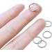 100 Pcs 12mm Split Key Rings Bulk - Small Keychain Connectors for DIY Crafts - Buy Online on GoSupps.com