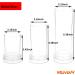MILIVIXAY 3PCS Pillar Candle Molds Kit- Plastic Cylinder Mold Set for Candle Making with 60 Ft. Wick, 50pcs Stickers, 3pcs Holders, and Iron Wire - Candle Making Mold Set - Buy Online on GoSupps.com