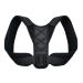 Adjustable Anti-hunchback Posture Correction Belt Upper Back Support Belt Sitting Posture Corrector Clavicle Spine Shoulder Braces Correction lofty ambition Black M/M - Buy Online on GoSupps.com