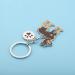 Ensianth Dog Keychain - Perfect Gifts for Dog Lovers | Puppy Paw Print Keyring for Dog Owners Moms & Dads | Ideal Doberman & Puppy Gifts - Buy Online on GoSupps.com