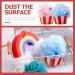 Beavorty 2pcs Cartoon Bath Ball & Sponge Set | Exfoliating Shower Pouf & Loofah for Kids & Travel - Buy Online on GoSupps.com