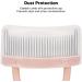 Mascara Comb Arc Shape Stainless Steel Teeth Pink Straight Handle Eyelash Brush Separator For Lady Makeup - Buy Online on GoSupps.com