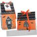 DIYEAH 50pcs box Shaped Creative Ing Hollowed Themed Food Cookie Cases Candy Halloween Containers - Buy Online on GoSupps.com
