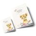 Personalized OLGS U-Book & Vaccination Pass Case - 3-Part Safari Animals | Perfect Baby Gift & Examination Book Cover | Unique Lion Design - Buy Online on GoSupps.com
