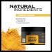 Turmeric Body Scrub with Extract Moisturizing & Hydrating 250g | Unrefined Organic African Body Scrub - Buy Online on GoSupps.com