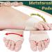 Metatarsal Pads for Foot Pain Relief | Cotton & Gel Forefoot Cushions for Women & Men - S(8.25In-9.65In) Beige - Buy Online on GoSupps.com