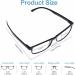 5 Pack Reading Glasses - Blue Light Blocking Anti UV Eyeglasses for Men & Women Lightweight 2.5x Magnification - Three Black & Two Grey - Buy Online on GoSupps.com